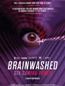 Brainwashed poster featuring an eye in the center
